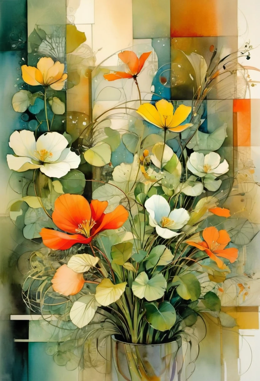 by Alvar Aalto and Shirley Trevena, best quality, masterpiece, very aesthetic, perfect composition, intricate details, ultra-detailed