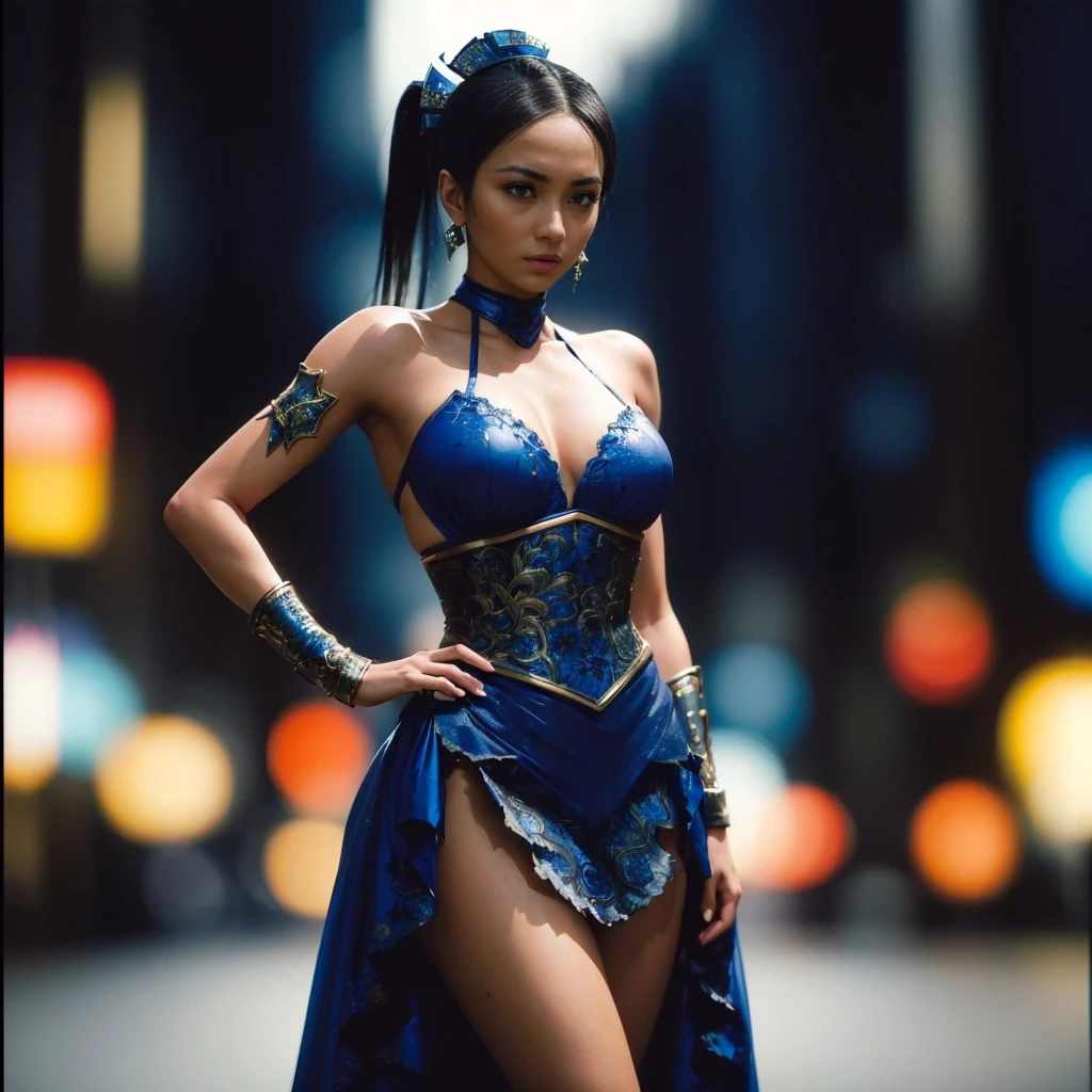 Kitana (melhor qualidade,ultra-detalhado),(realista:1.37), rosto lindo e detalhado, textura ultra-realista, rosto delicado, athletic body, cores vivas. High definition, 8k