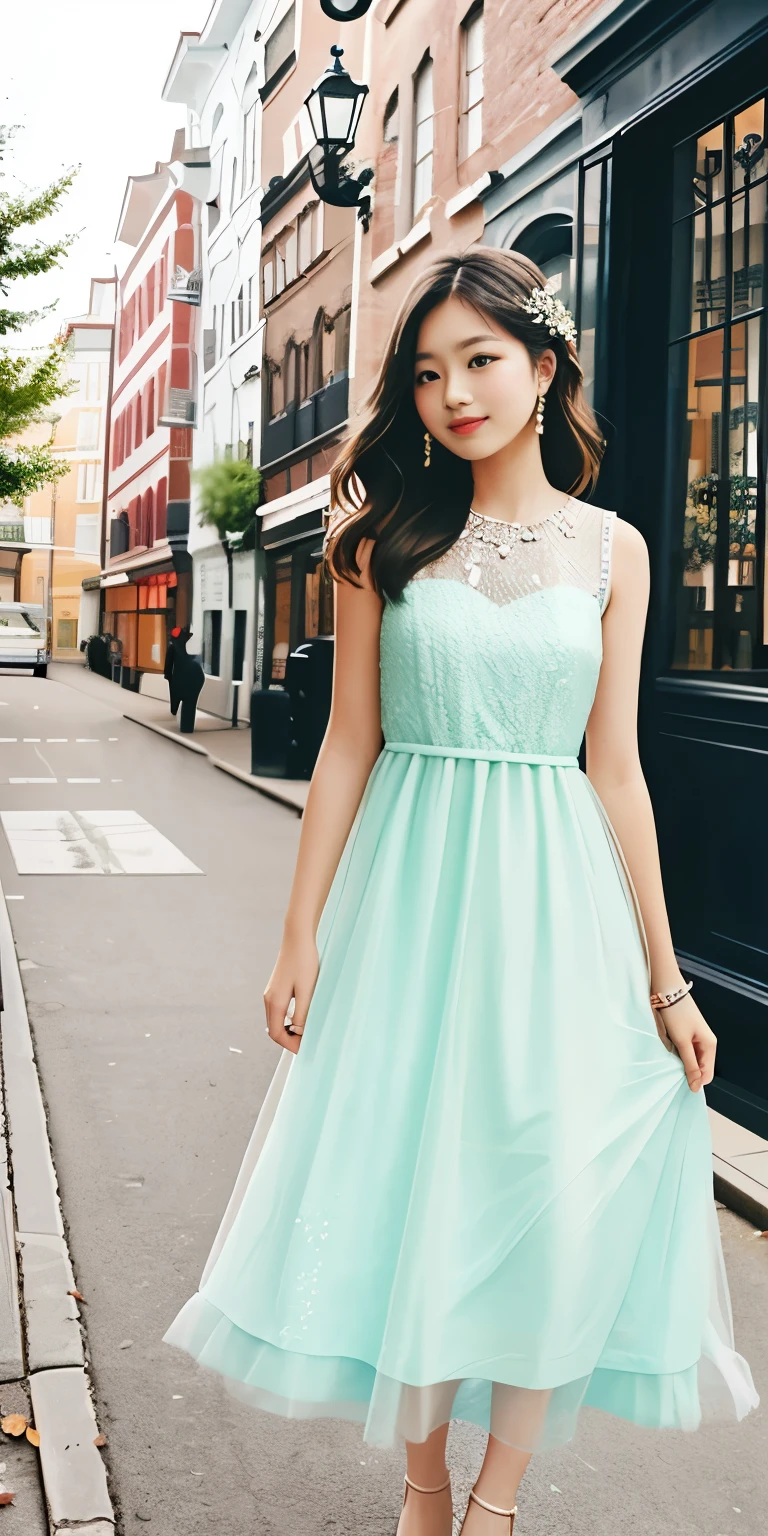 This same photo of mine should look best in different places and in different dresses
