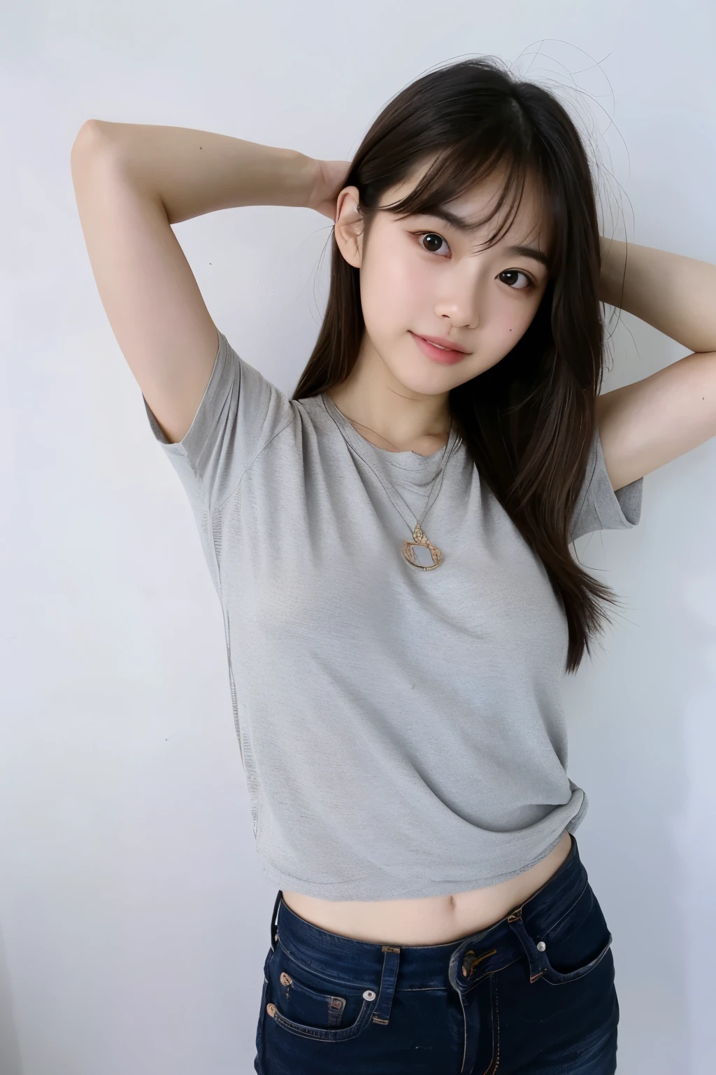 Cute girl, whole body