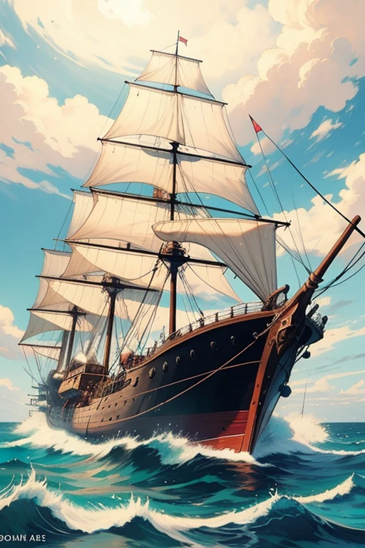 One piece luffy boat