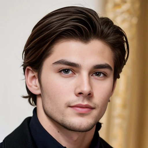 a Russian heartthrob, focus on the face.