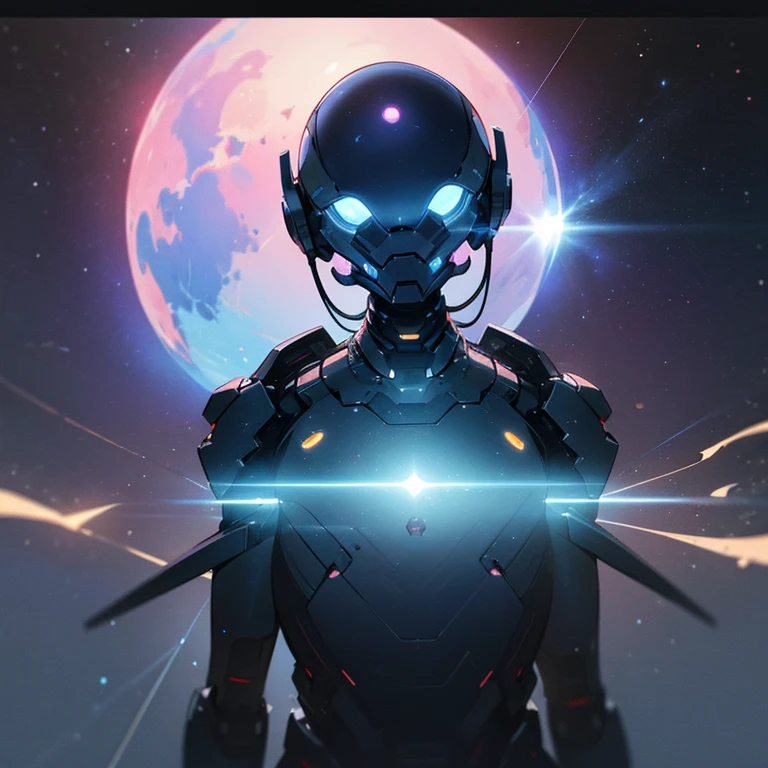 A curious AI explores the mysteries of a distant galaxy, encountering alien lifeforms along the way.