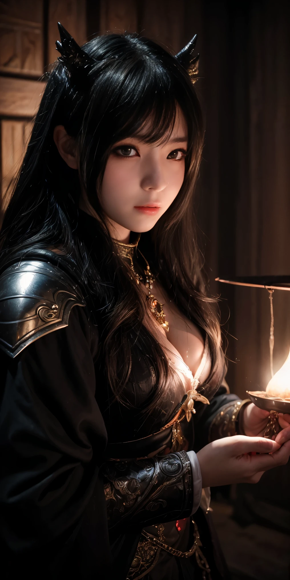 Are you okay、(Best illustrations)、8k resolution、Intricate details、最high quality、Realistic、Ultra-detailed、Best lighting、Best Shadow、Soft lighting、Ultra HD、Dungeons and Dragon、Dungeons、Devil's Daughter Tentacle Sex, (Lots of alien tentacles:1.2), Torn, excessively, tears, Detained, (Multiple Inserts:1.2) 、Necromancer、night、magic、Dark Style、Succubus、Devil's Daughter、Bat Wings,(((Devil horns)))、((((Black-rimmed round glasses))))、(((Huge boobs)))、Devil's Tail、(Red eyes glow:1.6)、masterpiece、Beautiful Face、Tyndall effect、Photo Real、(High Definition Skins:1.2)、8KUHD、Digital SLR、high quality、picture、High resolution、 Absurd、Ponytail Distortion、The optimal ratio is four fingers to one thumb、最High resolution、1 girl、hair ornaments、necklace、gem、Beautiful expression、Body Up、Big breasts are important、Tight waist、Wide ass、Tyndall effect、Photorealistic、(High Definition Skins:1.2)、