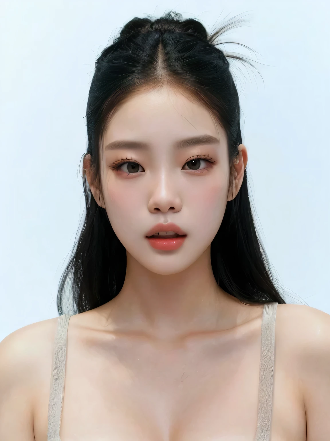 um close de uma mulher com seios muito grandes, jennie blackpink, Jaeyeon Nam, gongbi, Yanjun Chengt, heonhwa choe, wenfei you, Lee Ji-eun, Lee Ji-eun, por Ni Tian, Xintong Chen, kwak ji jovem, Tae June Kim, young lovely korean face, linda mulher sul-coreana