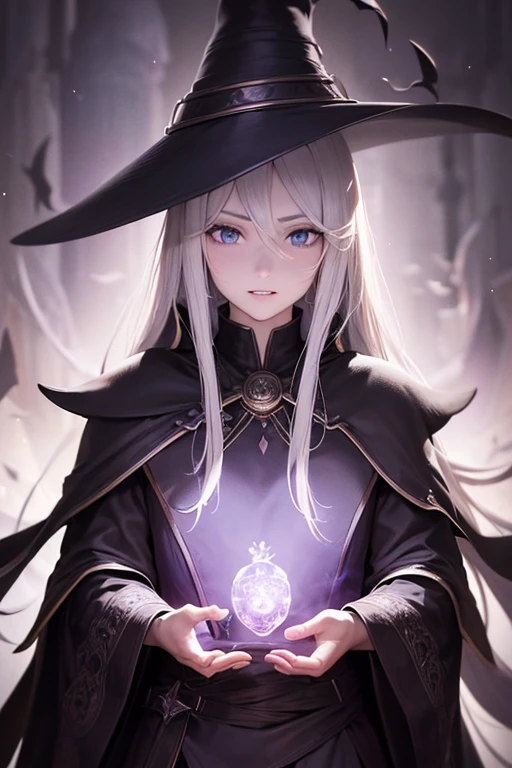 (best quality,4k,8k,highres,masterpiece:1.2),ultra-detailed,(realistic,photorealistic,photo-realistic:1.37),portrait, dark fantasy, dark magician,mysterious eyes,flowing long hair,black robe,elegant posture,magic staff,glowing symbols on the robe,shadowy background,dramatic lighting,subtle smoke,spellcasting,enchanted atmosphere,high contrast,rich colors,haunting expression,Evil Grin Notes:
- The main subject of the picture is a male dark magician,Make sure to describe the magician's eyes、Nose and lips;
- Describe the details,For example, eyes、hairstyle、Glowing symbols on the robe、Posture, etc.;
- The image quality tag should start with "(best quality,4k,8k,highres,masterpiece:1.2),ultra-detailed,(realistic,photorealistic,photo-realistic:1.37)"beginning;
- Art style can add "portrait";
- To describe immersion、Background with magical atmosphere,Use a "shadowy background"、“dramatic lighting”、“subtle smoke”、“spellcasting”、“enchanted atmosphere”等tag;
- Describe rich colors and high contrast,Using “high contrast”、“rich colors”;
- Finally, add an "evil grin" to describe the magician's expression。
You can use this prompt to generate a portrait of a dark magician.。Remember to combine all tags together,Must meet format requirements。