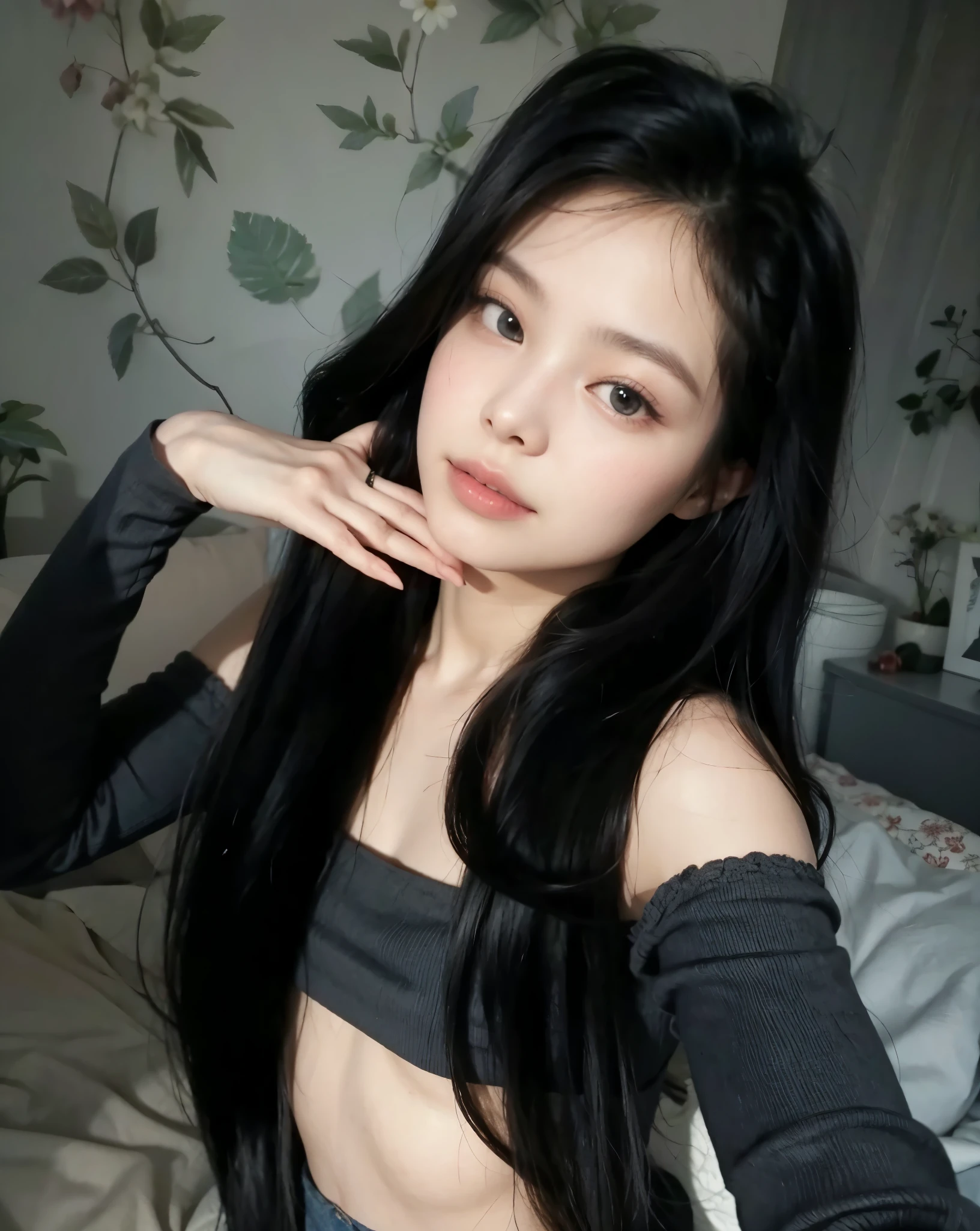 jennie, jenny, seios fartos, cabelo longo, seios grandes