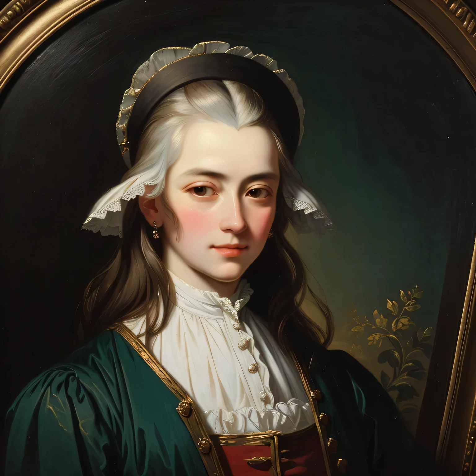 18th century painting, 18th century oil painting portrait, 18th century oil painting filter