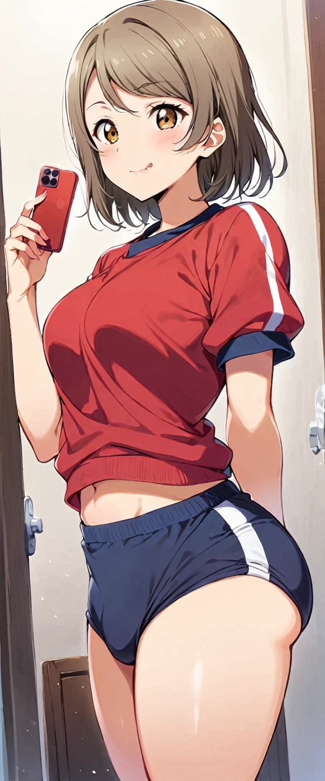 1 girl love live Watanabe You gym cloth buruma
