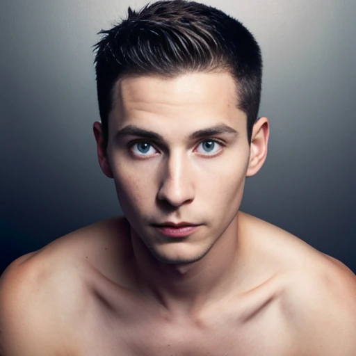  a Abramowicz man, short hair, focus on the face.