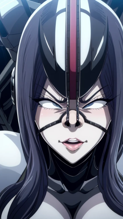 (High quality, Ultra detailed, best quality, insanely detailed, beautiful, masterpiece:1.5),(Facial realism:1.2),(((jap, 65-year-old)), old_Actress:1.5),(Mature woman with a wicked and obscene expression:1.5),A tentacle man holding four breasts behind his back tentacle girl, Slime, goddess, Royal Sister, Eating parasites, Slime, nausea, Blushing and embarrassed, Big Breasts, During pregnancy, Tall giants, Giant woman standing near a skyscraper in the city, Giant giant, Female Monster, eggplant, Transparent pink latex combat suit, Great pressure, Terrifying beauty,Erect nipples visible even through clothing,Face Focus:1.2,View from the front,View your audience,(Evil Obscene Helmet:1.5),((超超巨大Big Breasts)),((Super super super big cleavage)),Source Milk,(close up face:1.2),(Nose hook:1.2),超Swollen lips, Super thick lips, Kissing Face,, Glowing Skin,masterpiece, highest quality, naughty smile,(vapor:1.2), (Happy:1.4),(Ahegao:1.6),(Roll your eyes,1.6),(blowing foam through the mouth:1.2),(Attractive mature woman,Super strong super huge huge vulgar face:1.2),(Ahegao:1.8),(Roll your eyes:1.6),(Huge very angry face:1.6),(put on a mean look:1.8),(put on a mean look:1.8),masterpiece, highest quality,Super evil smile, blush, I breathe,Glowing Skin,highest quality, 8K, 32k, masterpiece, Detailed face, Lips Detail, Fine grain, double eyelid,Pink thick lips,Swollen lips,(Widening pig nostrils),(Super super super enlarged nostrils:1.5),Iris,View from above,(Cyborg Mecha Monster Suit:1.5),(face focus,close up face),(Exact nose count,Accurate nostrils,I can see the back of his nostrils),(Look up,Fisheye,Looking from above,Looking down on someone,Saucy),Big erect nipples visible even through clothes,