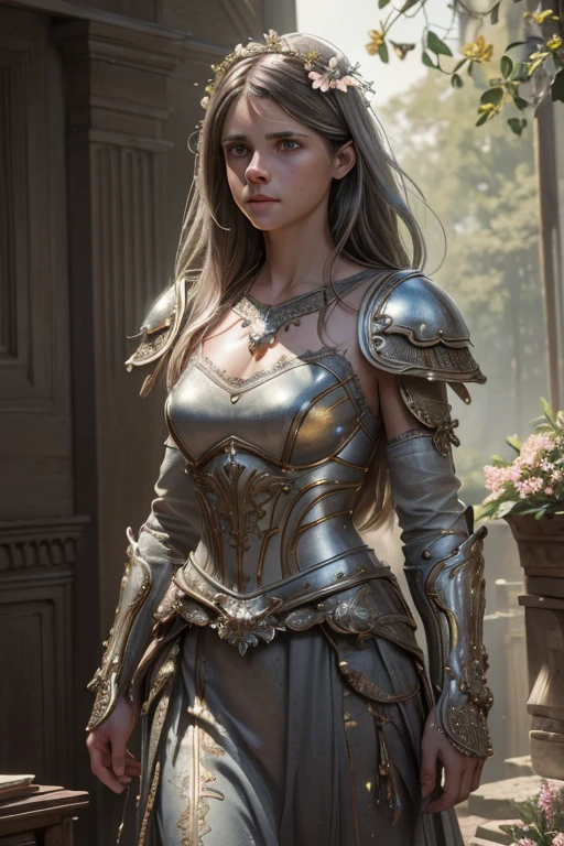 (8k, highest quality:1.3), (masterpiece:1.41), (photograph, photographRealistic:1.41), (Ultra-high resolution, Ultra-detailed), debtect's full debbody, Walking pose, shot from debtrom debtront in Slow motion, debtemale paladin donning light silver armor (ornately decorated), (Very detailed with bloom:1.6), (highest quality, Alessandro Casagrande, Greg Rutkowski, Sally Mann, Concept Art, 8K), (analog:1.1), (high sharpness, crisp details), (Detailed