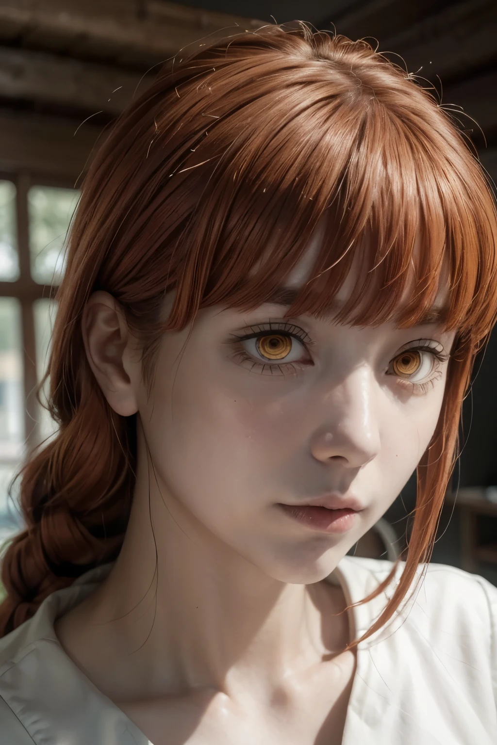 Obra maestra, mejor calidad, (Fondo de pantalla CG unity 8k extremadamente detallado, Obra maestra, mejor calidad, ultra detallado, mejor sombra), (antecedentes detallados), (hermoso rostro detallado, hermosos ojos detallados), alto contraste, (mejor iluminacion, un extremadamente delicado y hermoso),1 chica,((salpicaduras de pintura de colores sobre fondo transparente, dulux,)), ((caustic)), dynamic angle,hermoso brillo detallado,cuerpo completo, salpicadura de pintura en la cara. primer plano de una mujer, Chica anime con pelo rojo y camisa blanca y corbata., un retrato de personaje de Yang J., pixiv, shin hanga, retrato de una chica anime, female personaje animado, retrato chica anime, retrato de asuka langley soryu, hermoso retrato animado, retrato detallado de chica anime, personaje animado, realistic anime art style, retrato de chica anime, personaje animado portrait, salpicaduras de pintura en la cara.