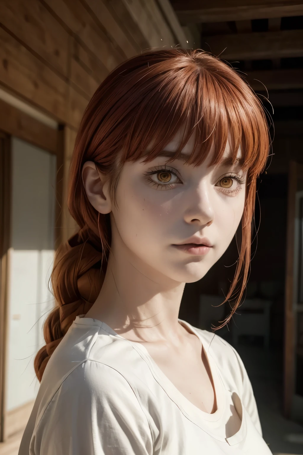 Obra maestra, mejor calidad, (Fondo de pantalla CG unity 8k extremadamente detallado, Obra maestra, mejor calidad, ultra detallado, mejor sombra), (antecedentes detallados), (hermoso rostro detallado, hermosos ojos detallados), alto contraste, (mejor iluminacion, un extremadamente delicado y hermoso),1 chica,((salpicaduras de pintura de colores sobre fondo transparente, dulux,)), ((caustic)), dynamic angle,hermoso brillo detallado,cuerpo completo, salpicadura de pintura en la cara. primer plano de una mujer, Chica anime con pelo rojo y camisa blanca y corbata., un retrato de personaje de Yang J., pixiv, shin hanga, retrato de una chica anime, female personaje animado, retrato chica anime, retrato de asuka langley soryu, hermoso retrato animado, retrato detallado de chica anime, personaje animado, realistic anime art style, retrato de chica anime, personaje animado portrait, salpicaduras de pintura en la cara.