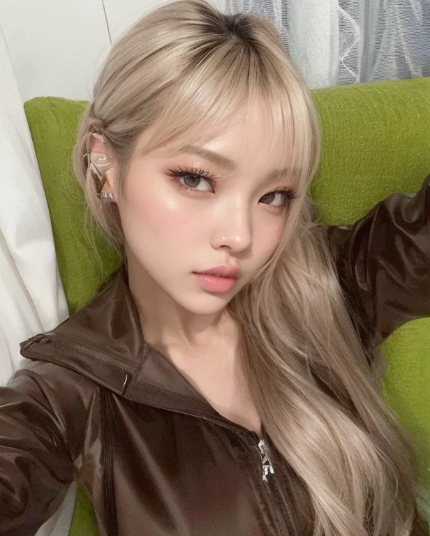 Rosto de Jennie do Blackpink, Fotorrealista, Ultra HD, 8k.