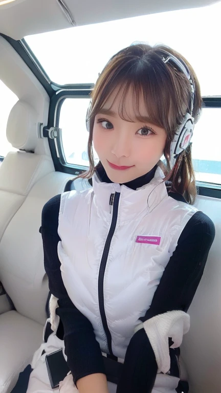 (masterpiece:1.5)、(Realistic:1.5)、(highest quality:1.4、8k、RAW Photos)、
Ultra-high resolution、Professional Lighting、Perfect dynamic composition、Photographed indoors、
Film Grain、chromatic aberration、(Bokeh:1.1)、
Frank、Sophisticated、charm、Ultra-realistic、Attention to detail、Golden Ratio、
(1 girl)、Slender girl、Delicate and charming girl、Cute Woman:1.4、
Serious expression、Looking at the audience、Sculptural installation、Sit on the sofa and relax、
Light brown hair、Shiny Hair、Hairstyle: Ponytail、
real skin、
Shut your mouth.、Beautiful Eyes、double eyelid、Thin arms、、
、Show off your thighs,(astrovest):5,(shiny white log downvest):3,BREAK ((Detailed face, Professional photography)), ((NSFW, zettai ryouiki, 1 girl)), Ultra-high resolution, (Realistic: 1.4), RAW Photos, highest quality, (PhotoRealistic Stick), concentrated, Soft Light, ((30 years old)), ((Japanese)), (( (Young Face))), (surface), (Depth of written boundary), masterpiece, (Realistic),(inside ISS):3, woman, ,astrovest:2,headphone:2,smartwatch,,bangs, ((1 girl)),(black sleeves):2,(black tights):2,inside spacestation,inside spacecraft,,zero gravity,smile,open leg,blush:1.5,hidden hands,neotech