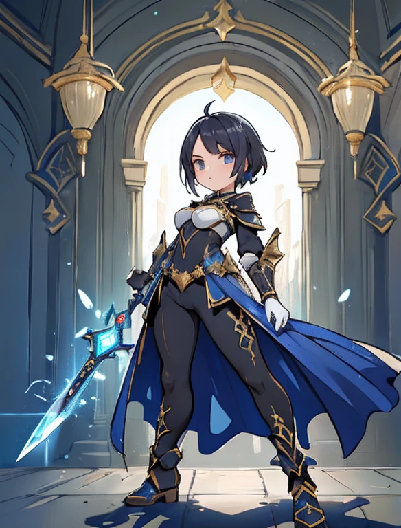 Projete um layout de vitrine Personagem de jogo, ((1 garota)), feiticeiros:1.2, dourado+Roupas roxas, elegant and unique, ((demonstration weapon:1.4)), cajado magical, (obra de arte:1.2), (melhor qualidade), 4K, ultra-detalhado, (Projeto passo a passo, arte de layout:1.5), (luminous lighting, Iluminação atmosfaithrica), estilo de fantasia final, magical, ((glove completo hands)), Fran, faith, (((roupas reveladoras:1.3))), VAMBRAÇAS, armored pants, (((completo_corpo_tomada:1.4))), niji, voltar_Visualizar, T_Pose