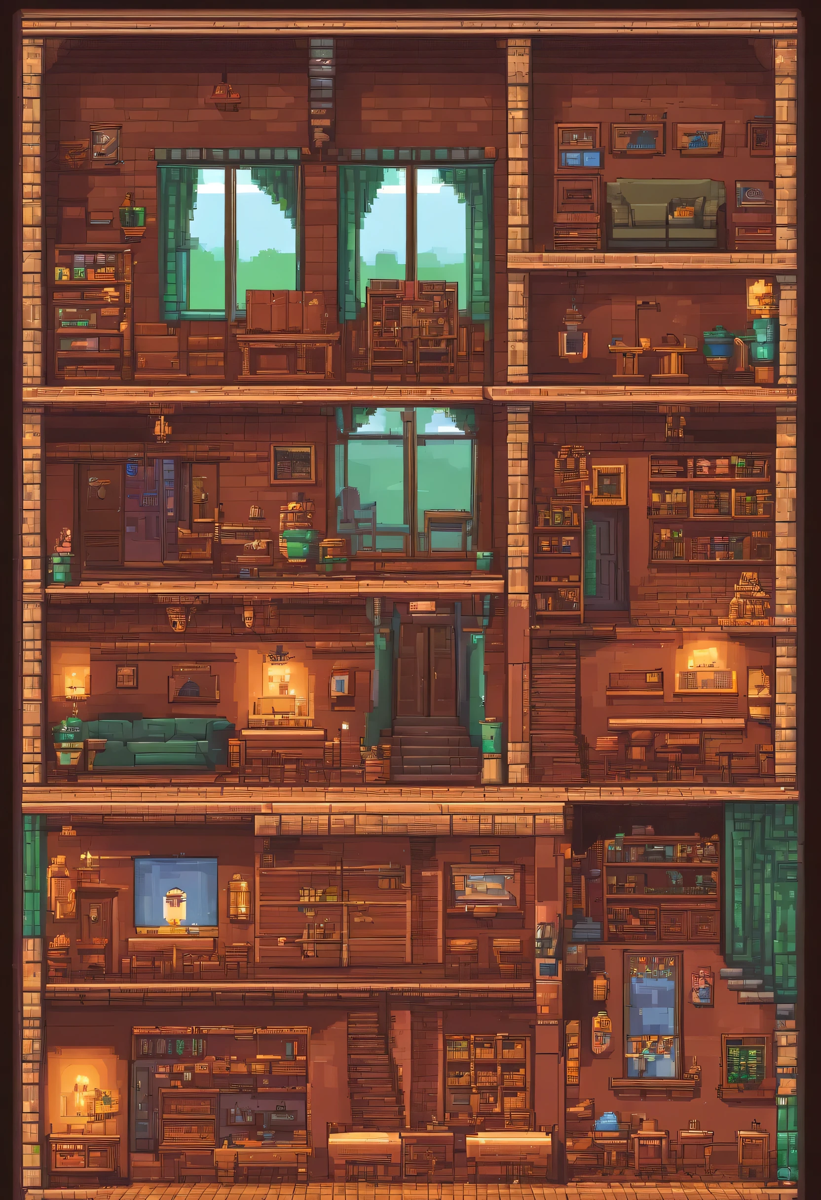 A hostel with equal room allocations,A world of swords and magic
