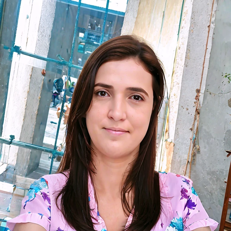  (8k, CRU, profissional, Melhor qualidade, obra de arte: 1.2), (realista, photorealista: 1.37), ultra-detalhado, rosto muito detalhado, iluminação cinematográfica, woman , solo , dress