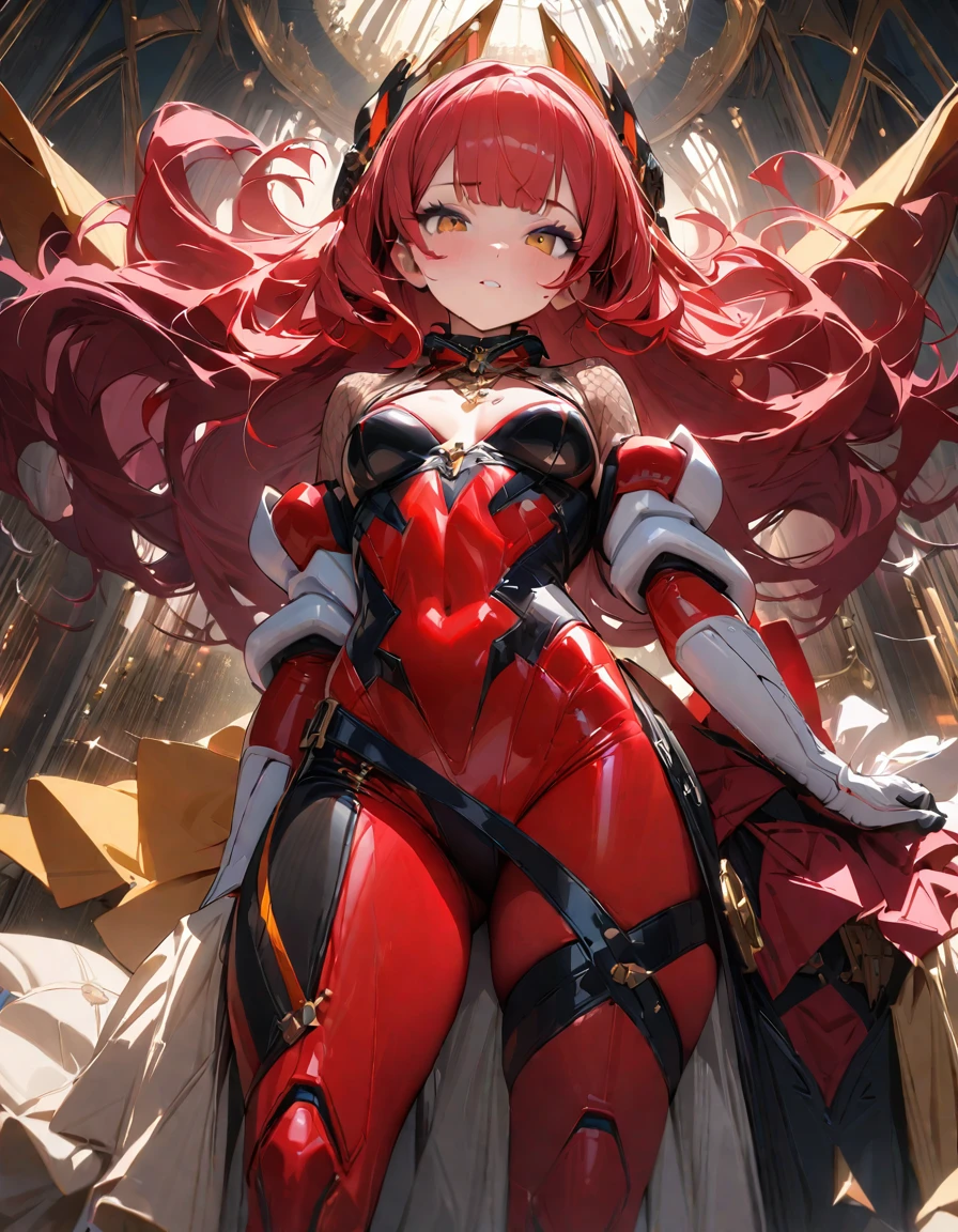 An absurd solution, High resolution, (masterpiece: 1.4), 超detailed, One young woman, Short Red Hair, Pilot Suit, Rich Princess, I'm sitting in a very small, enclosed mecha control room, looking out the window., The window allows you to see the blue planet in space (1.5), The expression is excited, The mecha control room is in space、(highest quality、masterpiece、High resolution、detailed)、animeスタイル、Flat Style、(Shining Eyes、detailed美しい顔), BREAK,1 girl、Extremely detailed official moe anime art、(The Shining), Best lighting, Best Shadow、High saturation,Dynamic Angle、anime