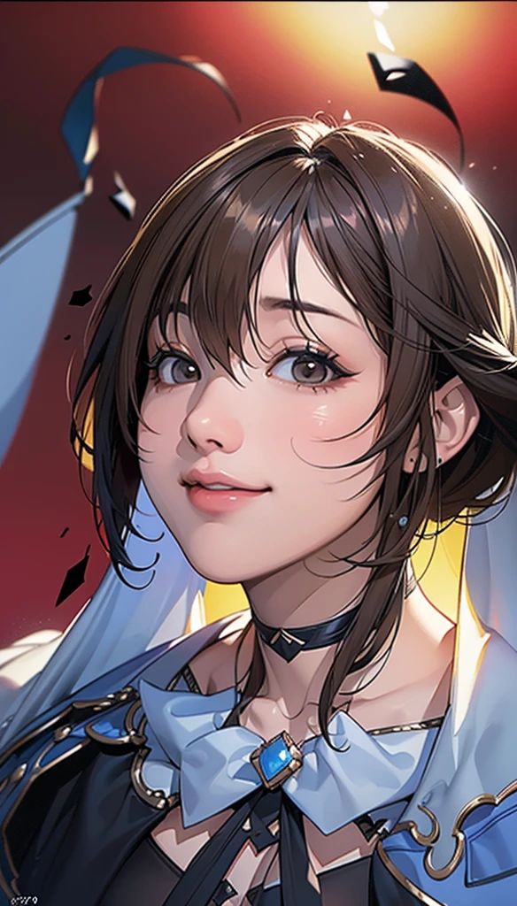 (masterpiece:1.3), (8k, Photorealistic, Raw photo, Best image quality: 1.4), Japanese 、(Random Hairstyles:1.2)、Cleavage:1.2、Super detailed face、Attention to detail、double eyelid、Put your chest together、Sharp focus:1.2、Beautiful woman:1.4、Light brown hair、highest quality、masterpiece、超A high resolution、(Photorealistic:1.4)、Highly detailed and professionally lit smile、Loose, lightweight knitwear、Shoulder out、thin、Serious expression、Short-haired、Deadly position