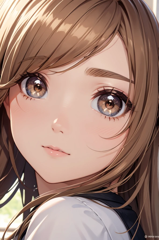 light brown eyes