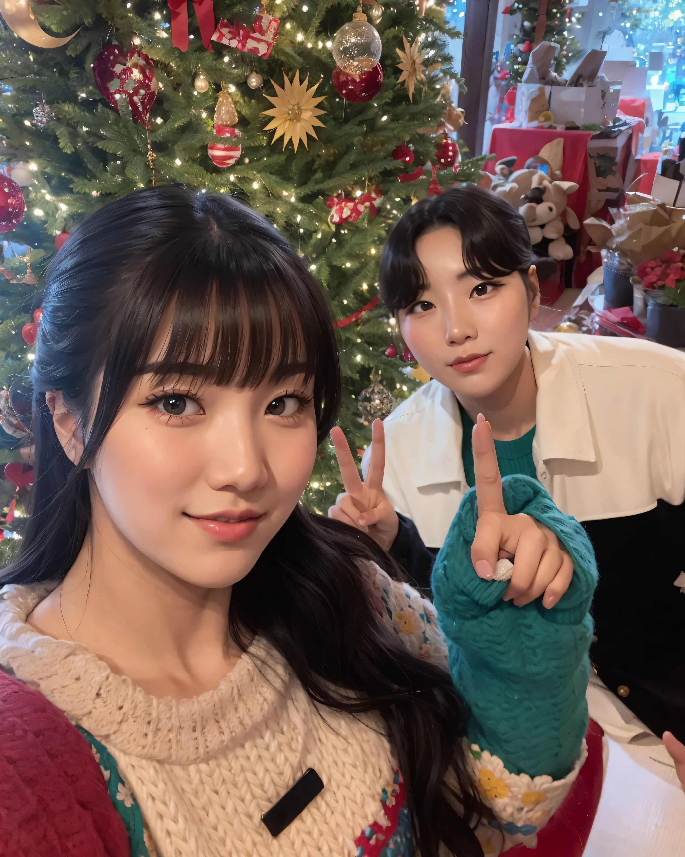 eunbi & friend