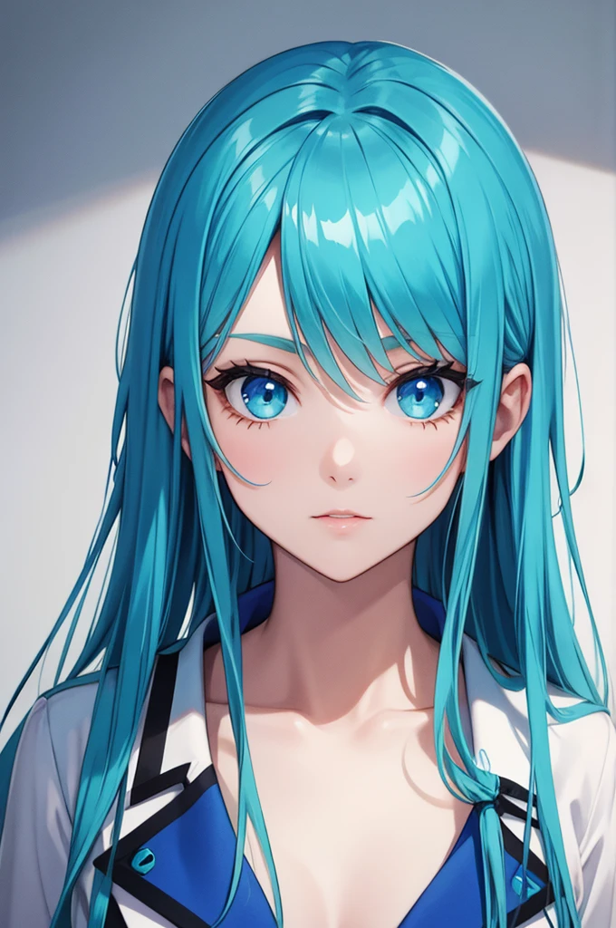 turquoise blue eyes