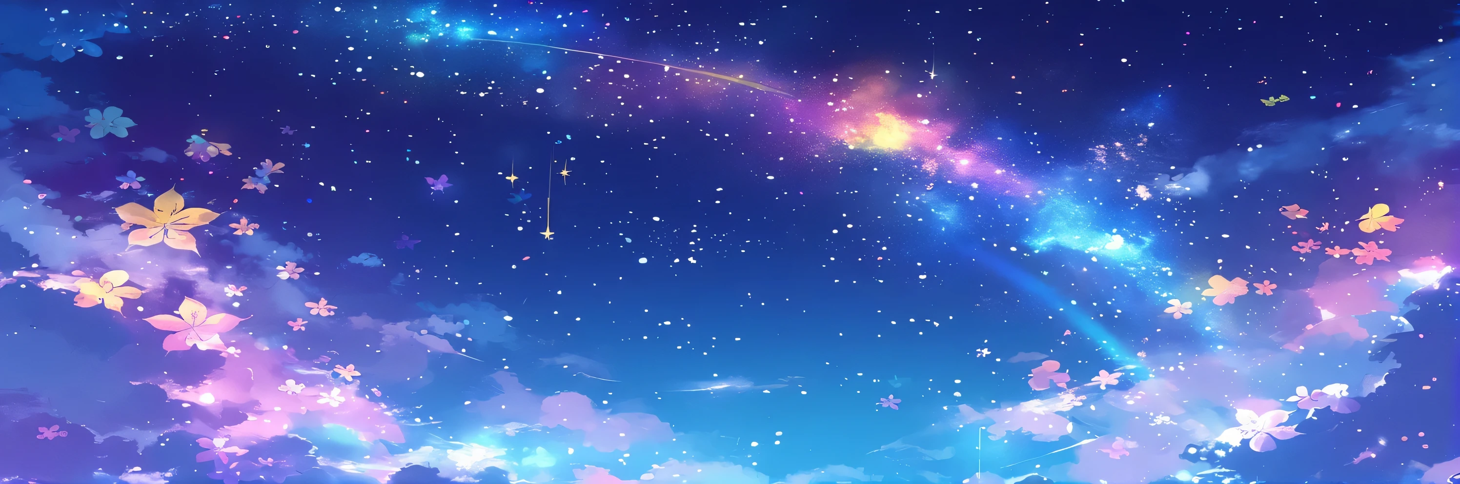 anime anime wallpapers with a rainbow colored null and stars, star(null) starry_null, Anime Background art, starry null, Anime Background, starry null!!, Celestial Background, galaxy in the null, galaxy null, luminous null heaven background, Colorful anime movie background, cosmic starry null, anime null, Background artwork, the null is a starry null, space null