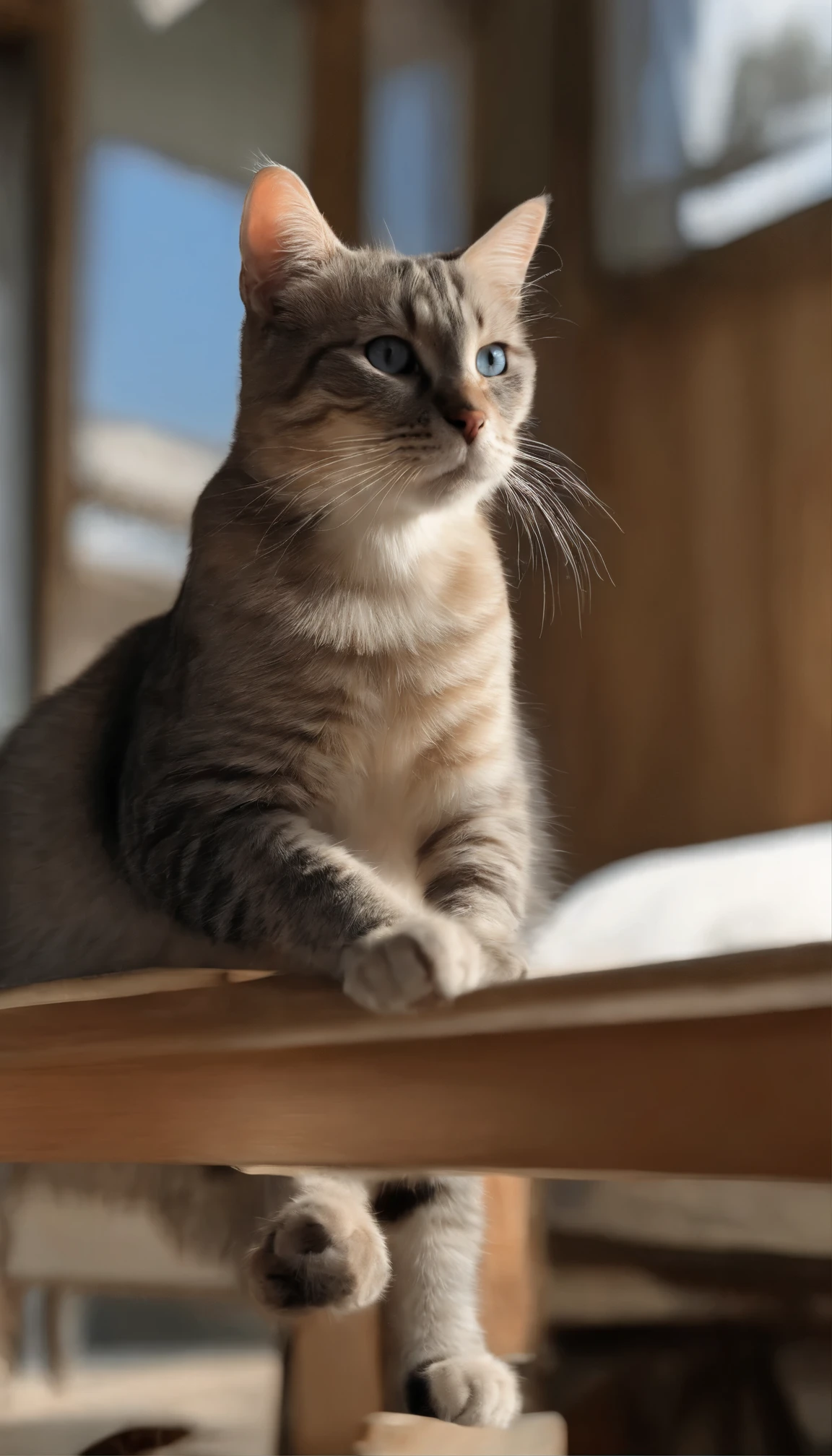 牛乳の入ったグラスの隣にCatが座っていました, 牛乳を飲むCat, 赤い毛先を持つシャムCatのイラスト, Grey-blue eyes, Ultra-Realistic illustrationss, Ultra-Realistic illustrationss, hypperRealistic illustrations, Cat. Realistic painting, author:Wayne England, Realistic illustrations, Ultra-Realistic illustrationss, Portraiture, Fechar Portraiture, Award-winning surrealism, author:Lisa Milloy, director: Dollar