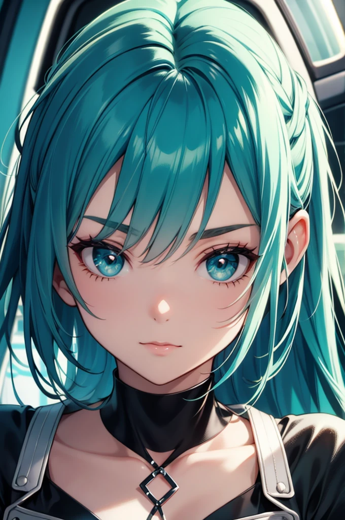 teal eyes