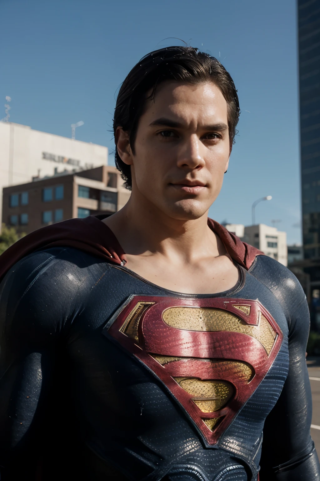 crie uma cidade com o superman