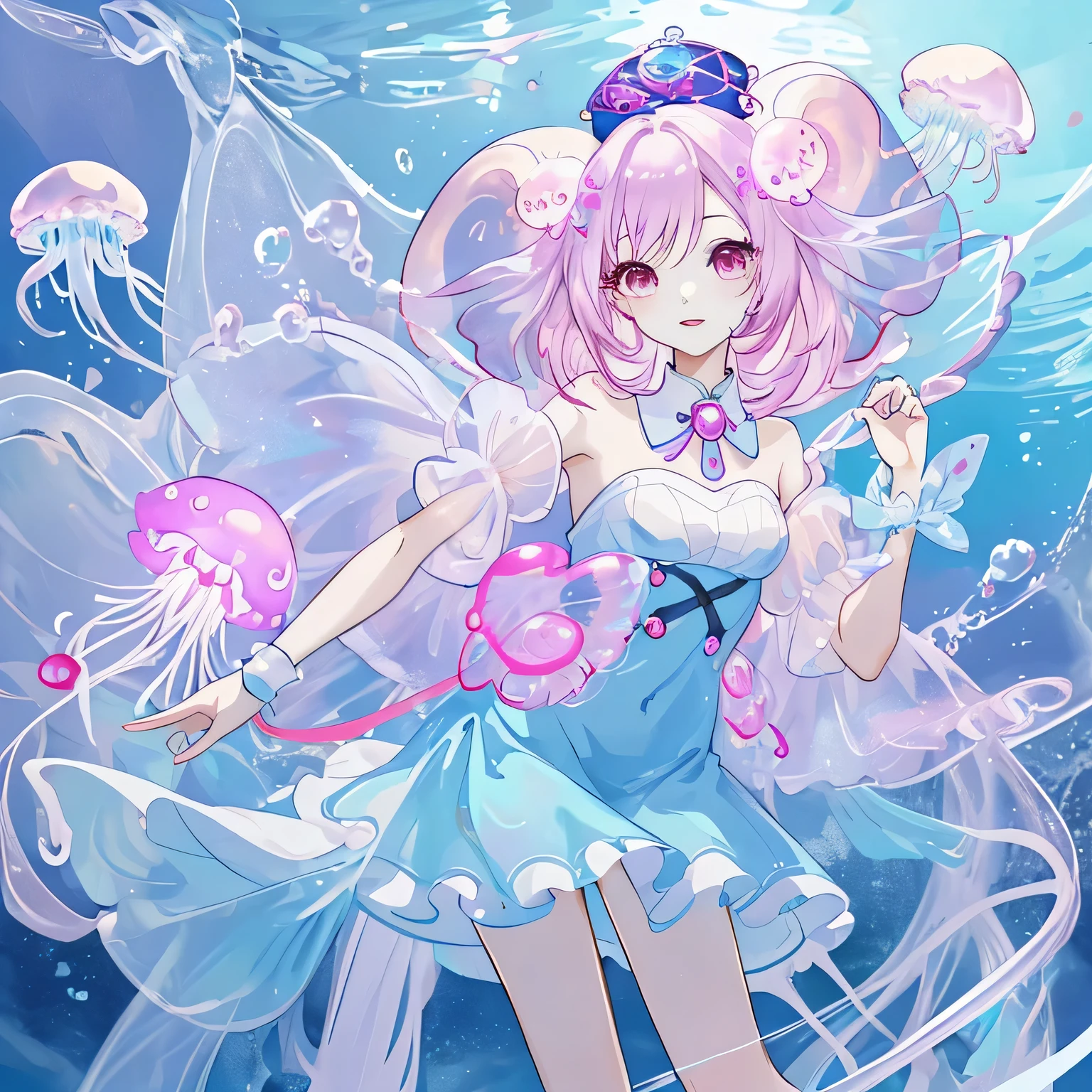 Jellyfish mouse girl