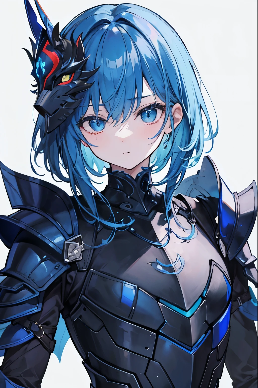 male性、masterpiece, highest quality,, (highest quality), (Best illustrations), whole bodyが見える、maskをかぶっている、Based on black and blue、Armor、male、character、mask、I can't see your face、whole body、Astringent、SF、Toes