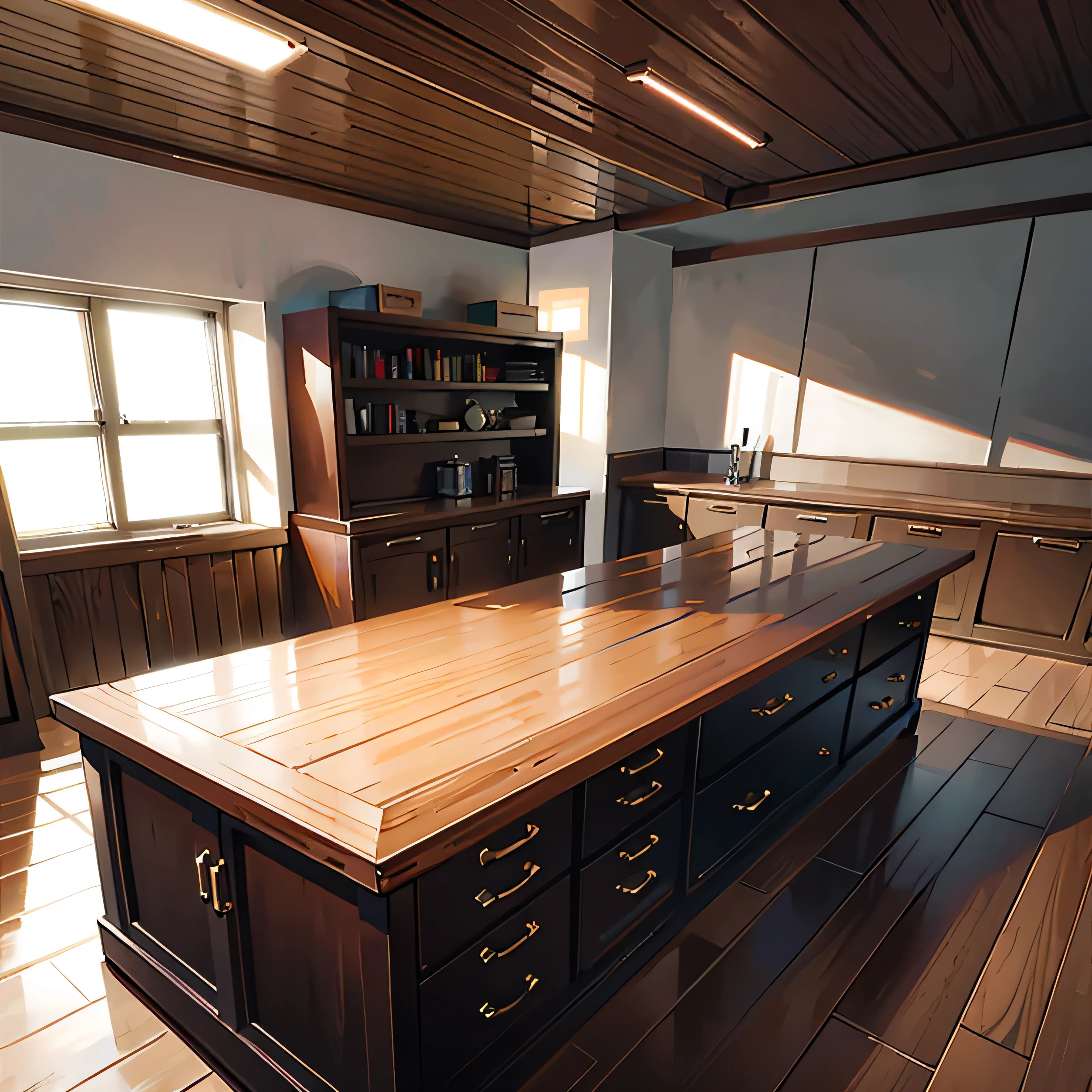 (Masterpiece design), (Top-quality table for GNB workshop), (Best design for optimal tool storage), dimensions: 40 x 60,

A meticulously crafted table with detailed wooden textures,
Boasting an abundance of spacious drawers and compartments,
Equipped with smooth-rolling casters for easy maneuverability,
Featured with a durable, scratch-resistant finish,
Ensuring ample space for storing all tools,
Aesthetically pleasing with clean lines and modern design,

Intricate joinery and precise engineering,
Showcasing rich, natural wood grain against a contrasting palette,
Functional