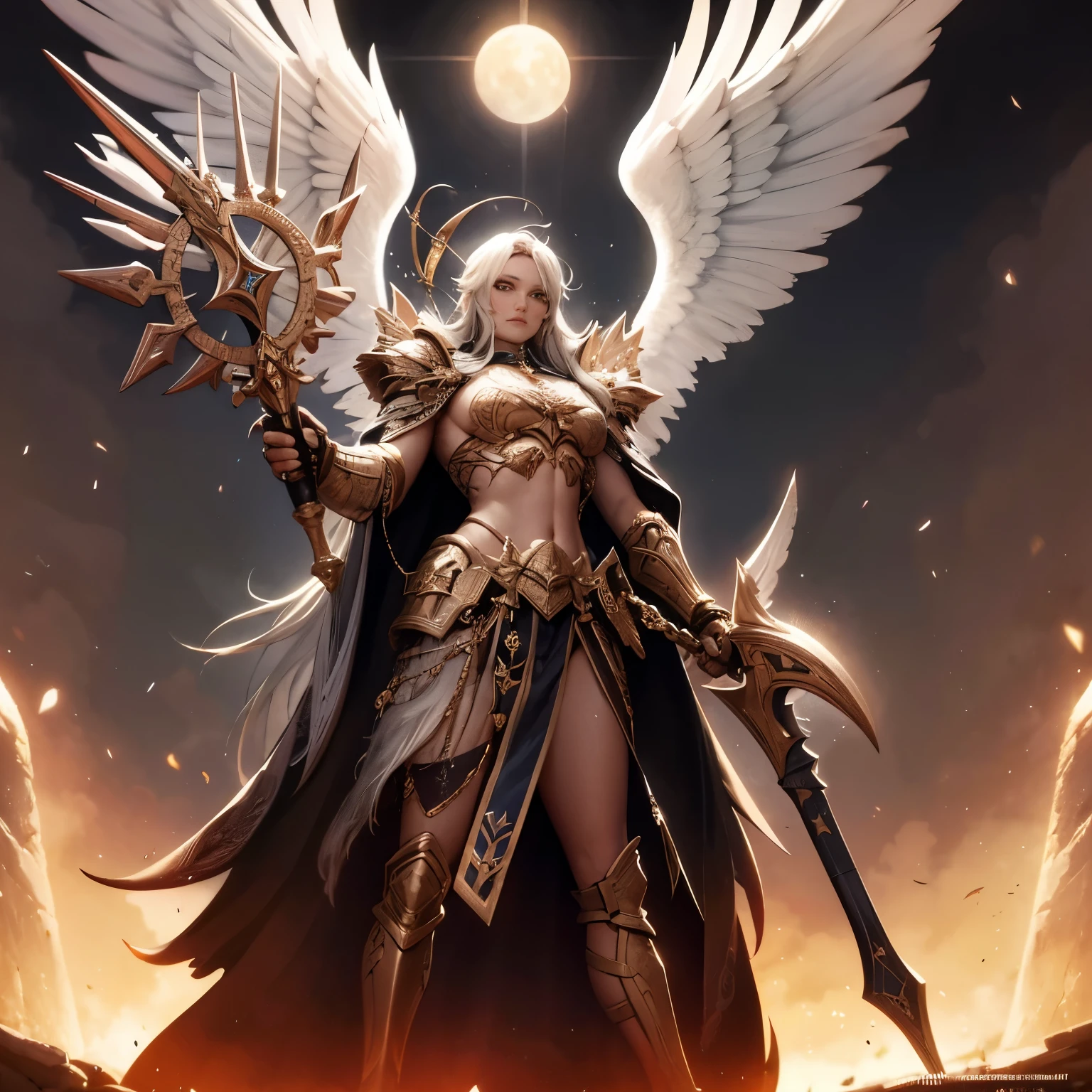 The Warrior Angel of the Celestial hammer