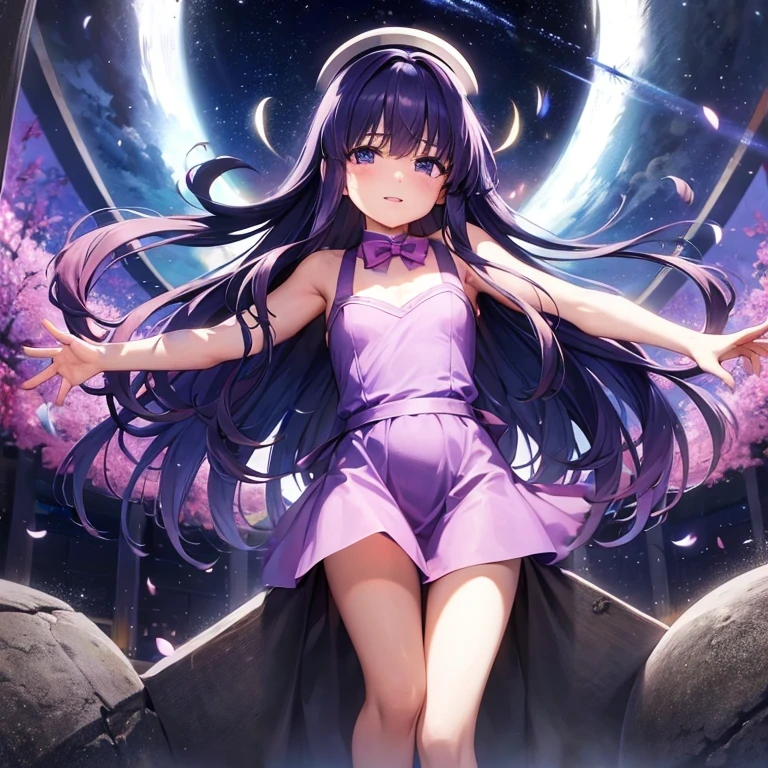 furude rika purple dress