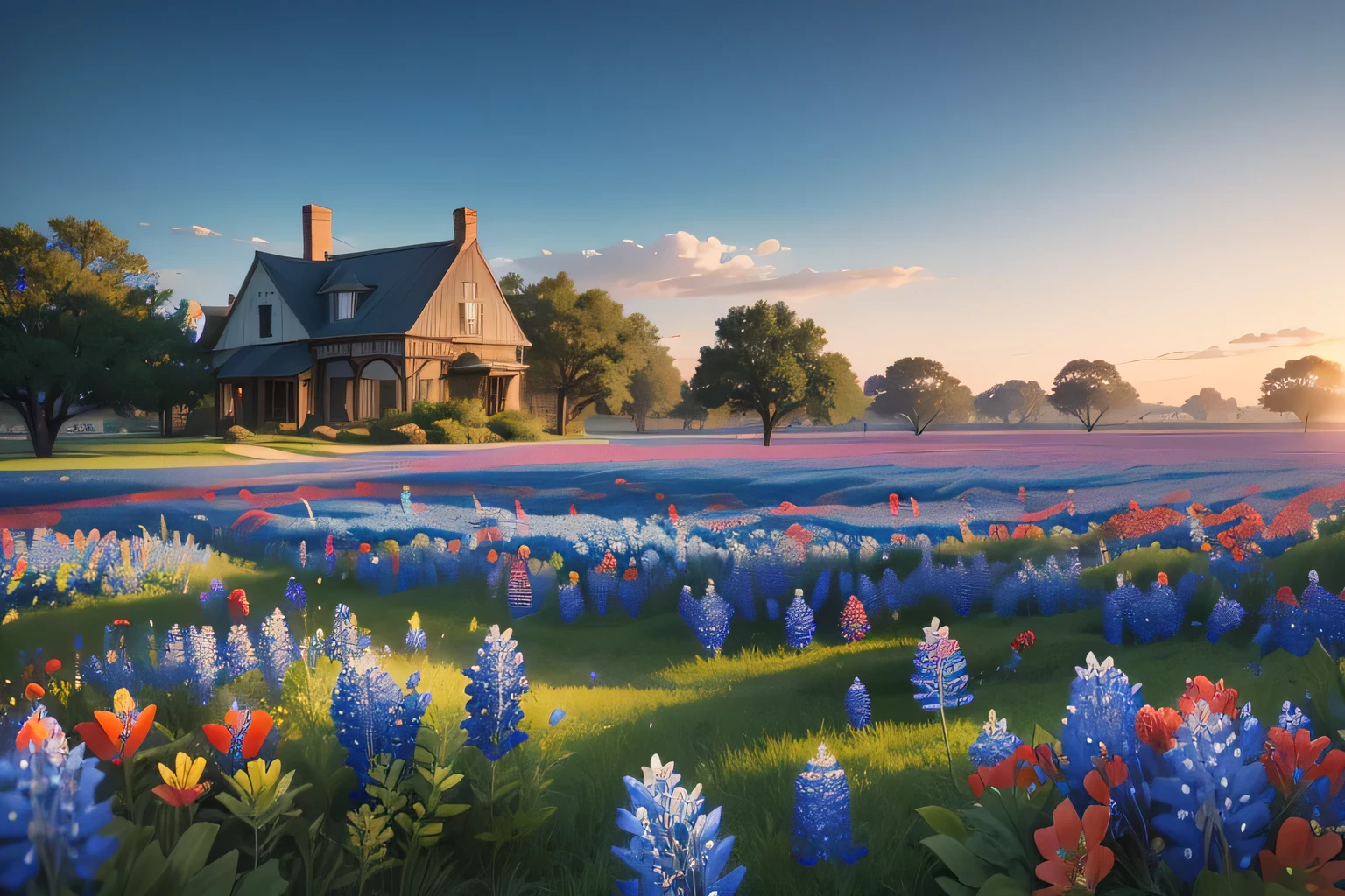 Beautiful Texas Bluebonnets