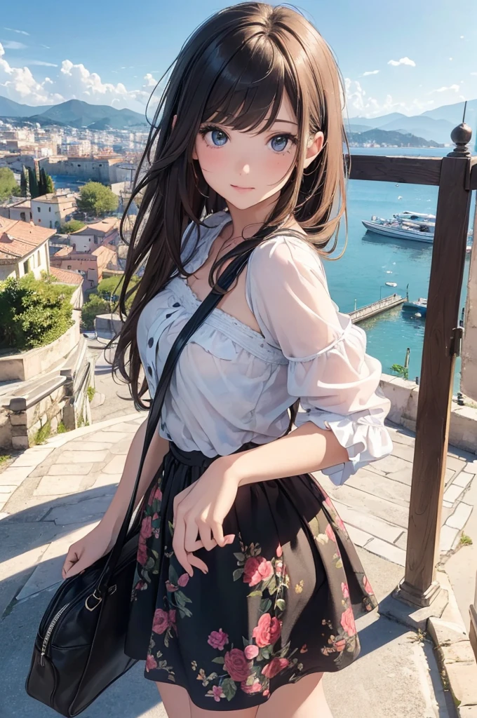 (masterpiece, best quality:1.1),
(8k, best quality, masterpiece, ultra highres, ultra-detailed:1.2),(2girls),cute face,tween,enjoy trip,traveling,Girl picked up by Italian man,(Neapolis),Italy, beautiful detailed scenery, beautiful lighting,very happy,dynamic pose,photographic portrait, sharp,Illustration by okama,