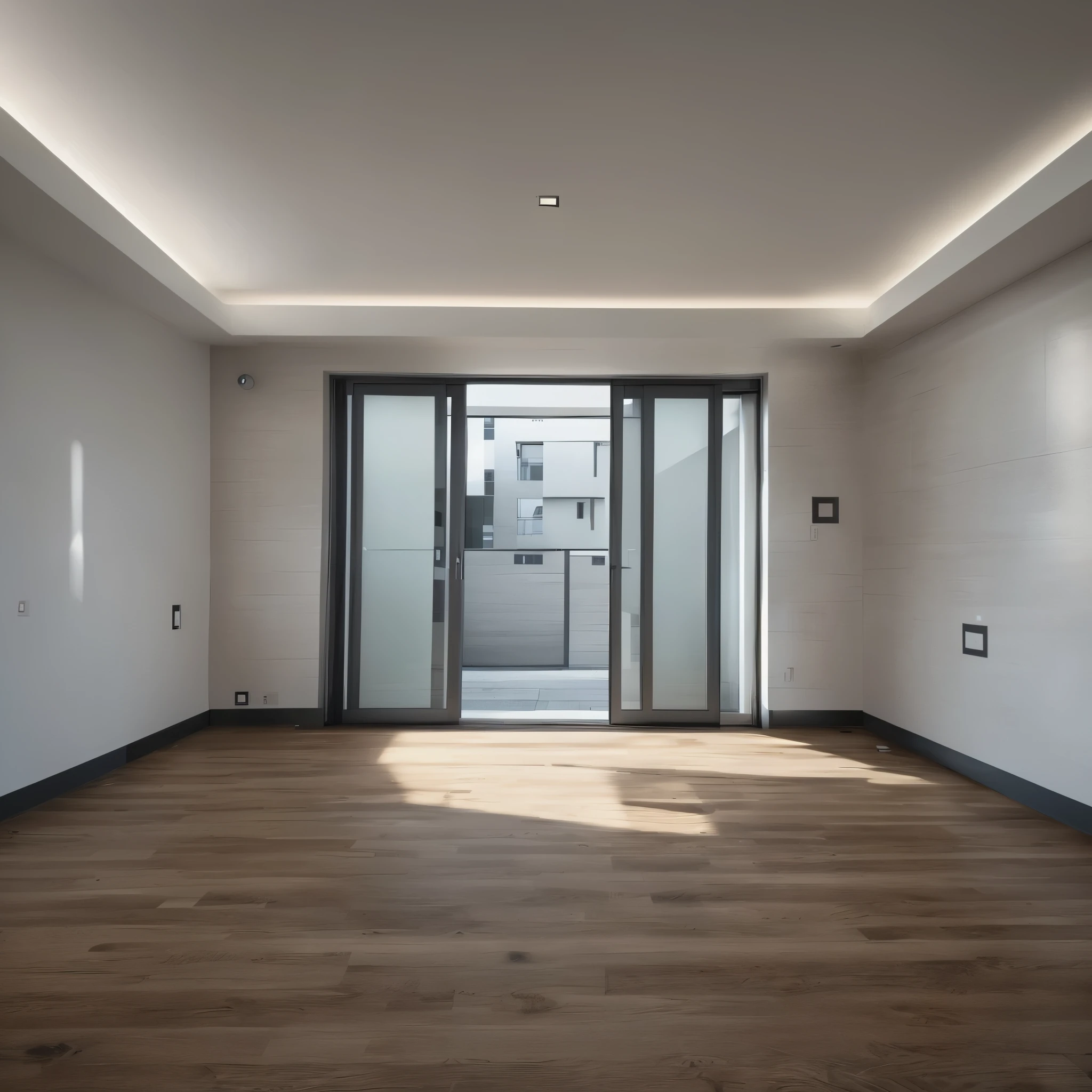 Best quality,masterpiece,Interior design,unmanned,modern style,living room,window,daytime,Sunlight