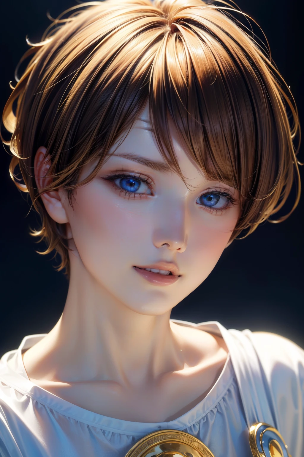 (NSFW:-1), (masterpiece:1.3), (8k, photorealistic, RAW photo, best quality: 1.4), 
(1boy), beautiful face, (realistic face), 
beautiful hairstyle, (short hair :1.5), 
realistic eyes, beautiful detailed eyes, 
(realistic skin), beautiful skin, 
(blouse), 
absurdres, attractive, 
ultra high res, ultra realistic, highly detailed, 
golden ratio, ebiharayuri, 
