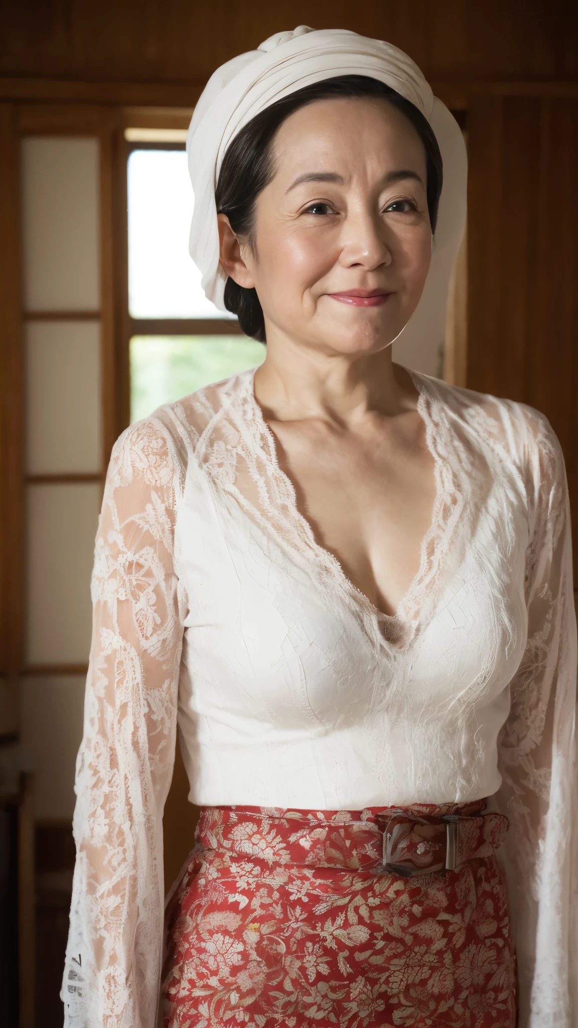 (Medium shot scene:1.3), (Realistic:1.3), (RAW Photos), (alone), Sharp focus, In detail, high quality, High resolution,Remove Background, gravure, From the chest up, Old face, early summer clothes, 最high quality, Very detailed, Realistic, Very detailed肌, Perfect human body depiction, (1 Japanese Mature), (alone), 120 years old, Late Elderly, Old woman, Flashy makeup, Large Breasts, Mature female politician, Glamour, Chromo White Skin, View your viewers,