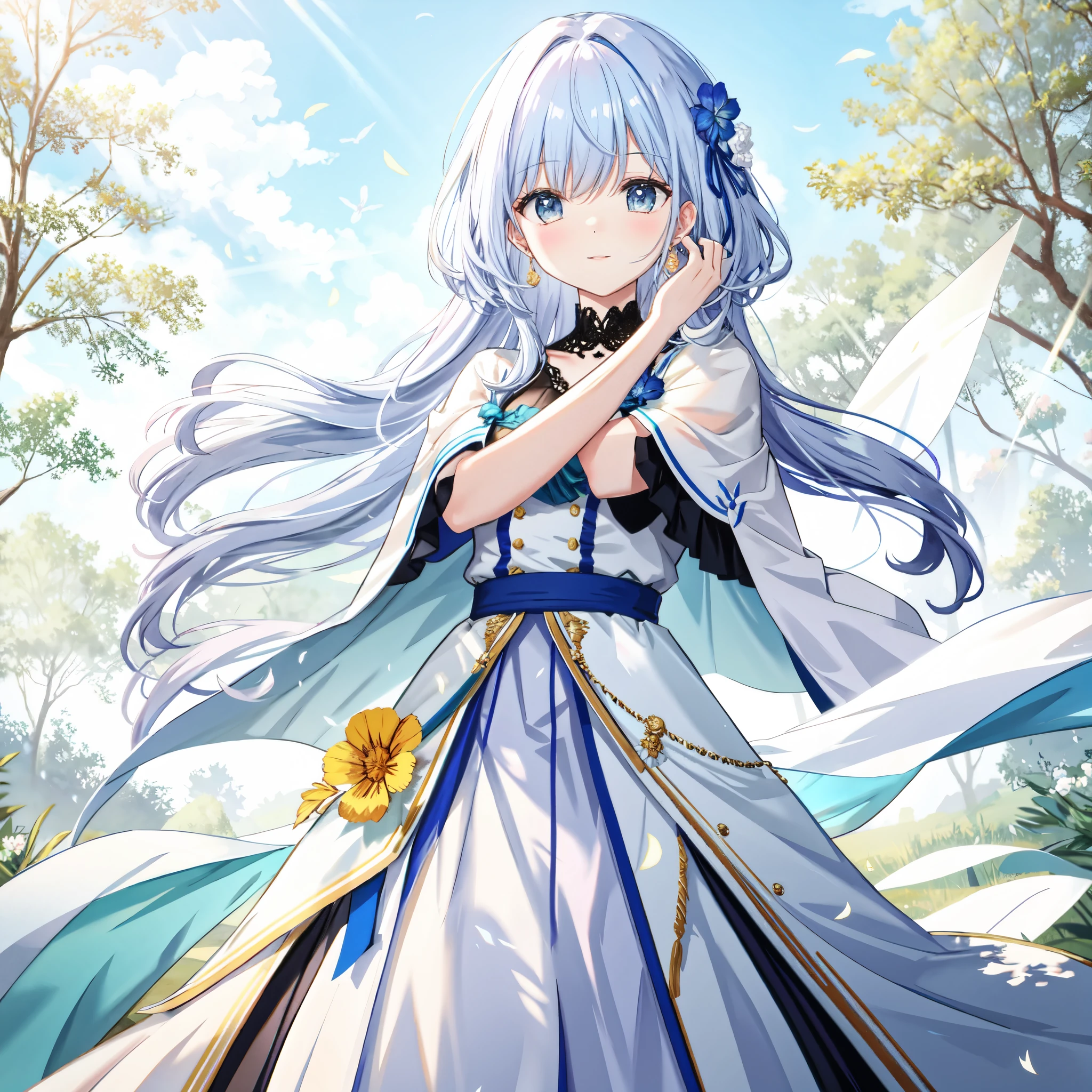 # Theme: FSS's Lachesis and Knight of Gold BRAKE
- **Background**: #FiveStarStoriesWorldview #BackgroundDepiction BRAKE
- **Details**: #DetailedReproduction #Detail BRAKE
- **Color Scheme**: #Gold #CentralColor BRAKE
- **Pose**: #Dignity #Strength #StablePose #HoldingBusterLauncher BRAKE
- **Design**: #MechanicalDesign #UniqueShape #Armor #GoldDecoration BRAKE

# Lachesis's Prompt
- **Details**: #DetailedReproduction #Detail BRAKE
- **Color Scheme**: #VividColors BRAKE
- **Pose**: #ActivePose #PreparationForBattle BRAKE
- **Design**: #FemaleCharacter #UniqueShape #Armor BRAKE
- **Background**: #FiveStarStoriesWorldview #BackgroundDepiction BRAKE

# Composition
- **Placement**: #LachesisInFront #KnightOfGoldInTheBack BRAKE
- **Perspective**: #LowPerspective #LookingDownPerspective BRAKE
- **Framing**: #EntireCharacterWithinTheFrame BRAKE

# Image Quality
- **Resolution**: #HighQuality8K #4KDigitalArt BRAKE
- **Style**: #PhotorealisticAnimeGirlRendering #DetailedAnime #VeryDetailedShortFullBodyPortrait #PixivDigitalArt #AnimeArtWallpaper8K BRAKE

# Style (Wind)
- **Simple Style**: #SimpleStyleWithoutExcessiveDecoration BRAKE
- **Natural Style**: #SophisticatedStyleWithNaturalWarmth BRAKE
- **Modern Style**: #MonotoneCoordinationWithInorganicMaterials BRAKE

# Additional Elements
- **Expression**: #ExpressionOfLachesis #ExpressionOfKnightOfGold BRAKE
- **Light and Shadow**: #LightSource #Shadow BRAKE
- **Texture**: #TextureOfArmor #TextureOfClothes BRAKE
- **Motion**: #MotionOfLachesis #MotionOfKnightOfGold BRAKE
