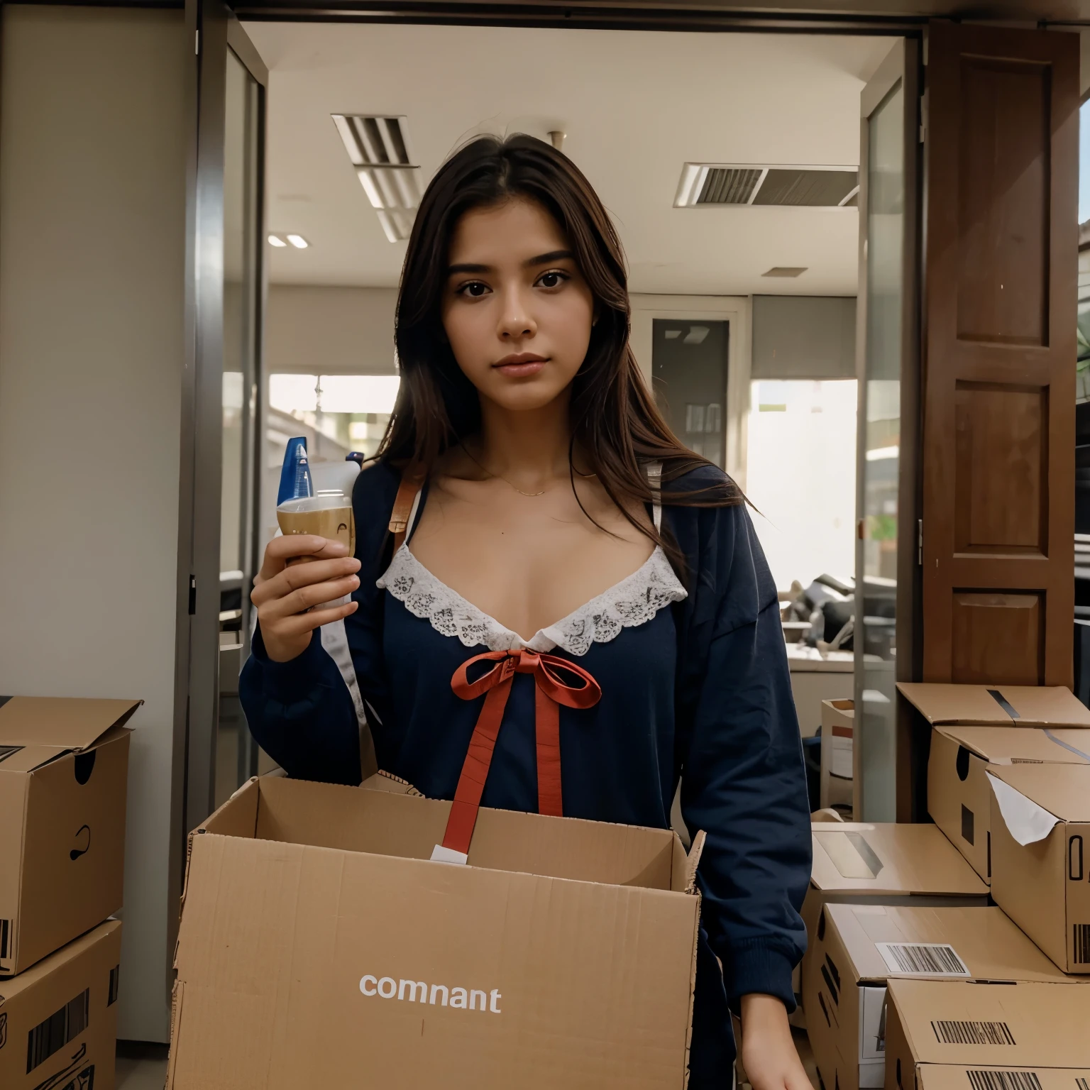 Persona comerciante no vende nada
