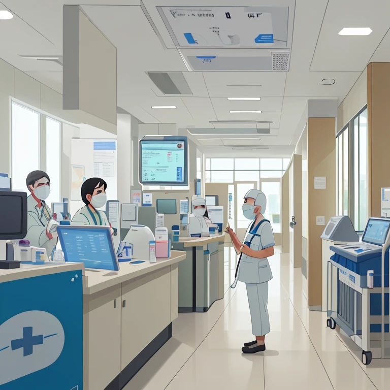 A few months later, el hospital se ha transformado. Patient lines are shorter, staff is more organized and motivated, and the quality of care has improved significantly.