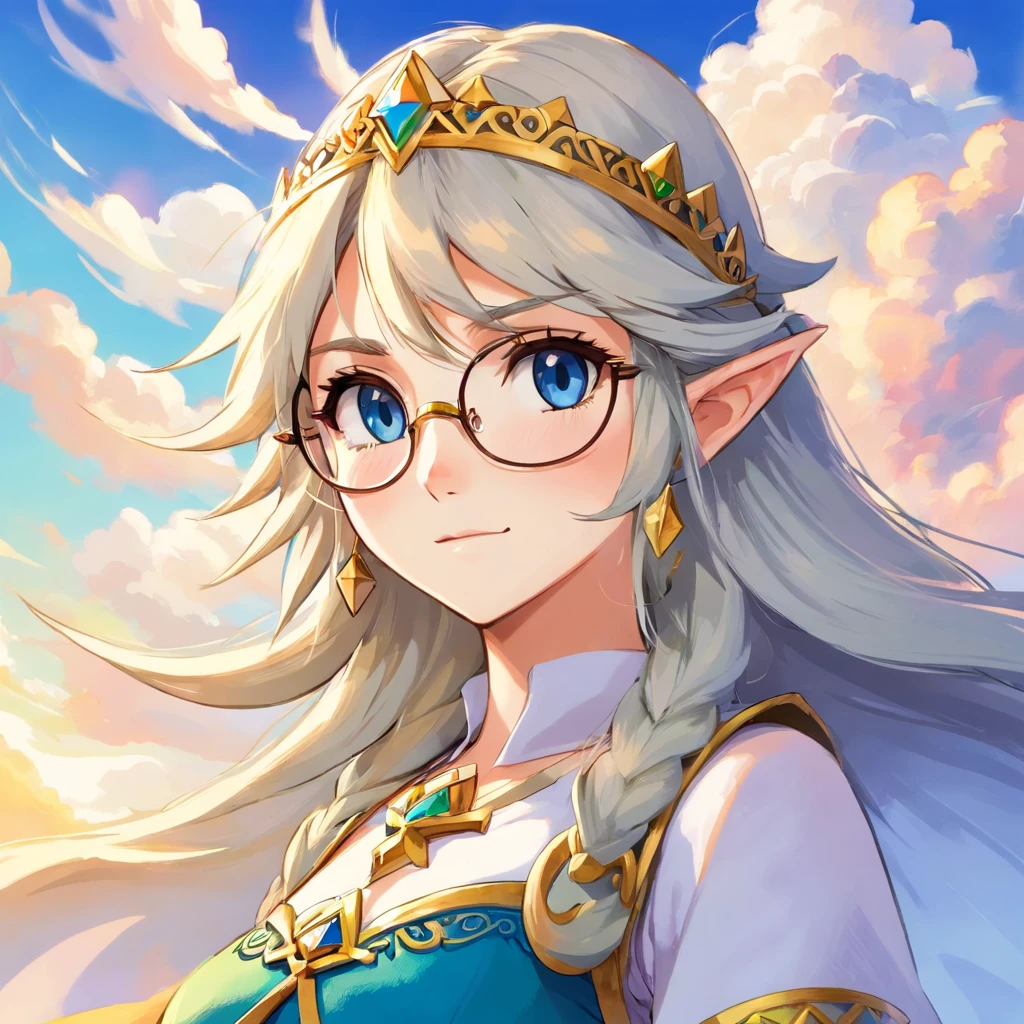 Ruler of the Clouds　Glasses　woman