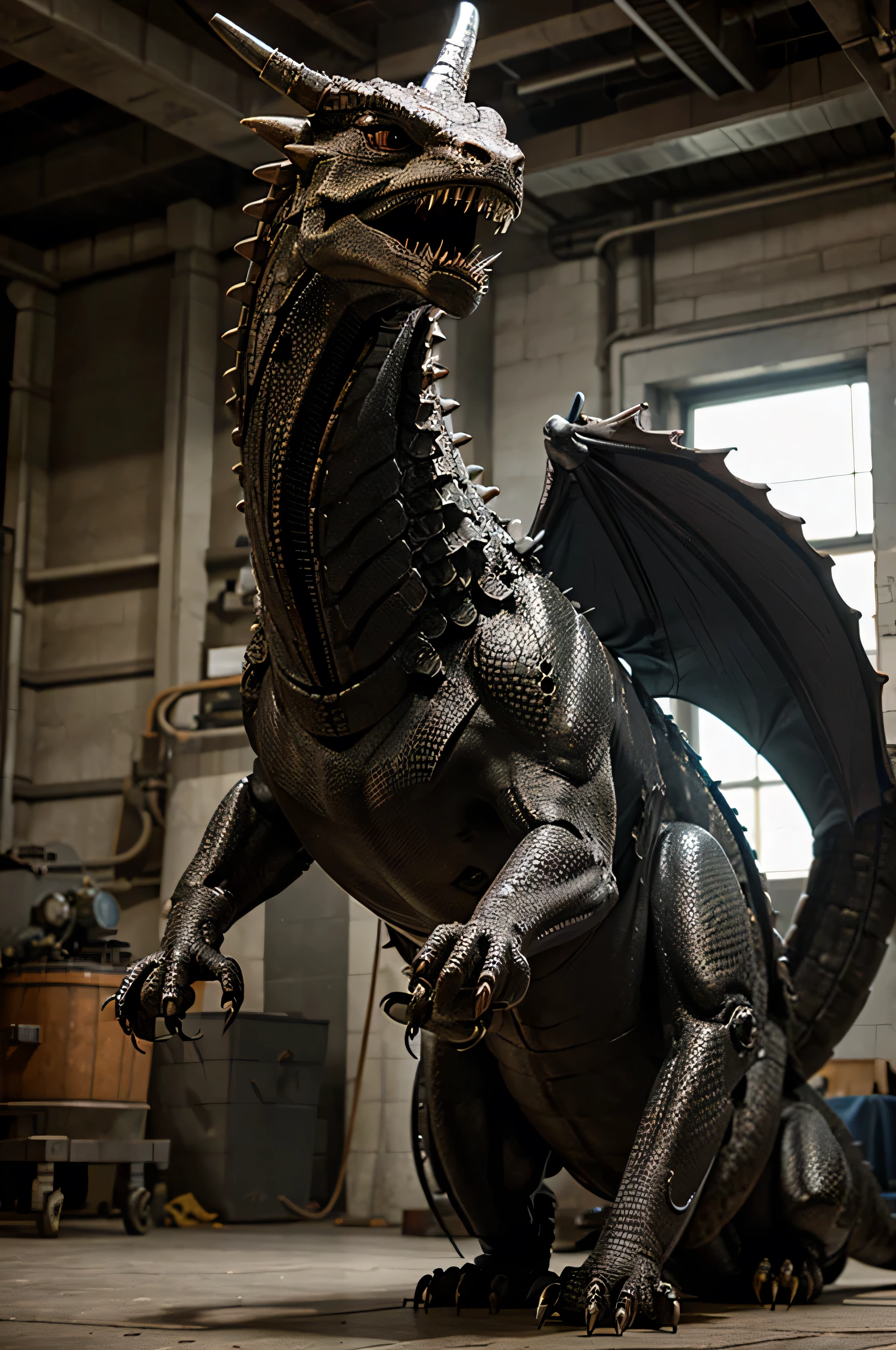 mechanical dragon