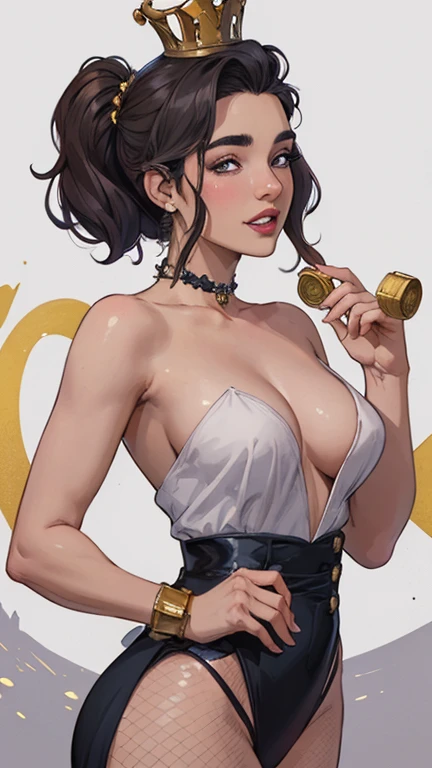 estilo de GTA desenho animado:1.2), Tinker Bell brasileira draw ART Artline fundo branco mulher Imagem de desenho animado de uma mulher , roupas sensuais , garota super valente destemida , Ilustra??o estilo desenho animado, estilo de arte dos desenhos animados, estilo de arte dos desenhos animados, Estilo GTestilo de digital illustration, design de personagens altamente detalhado, arte digital detalhada fofa, design de personagem retrato, beautiful digital illustration, retrato de alta qualidade, arte em quadrinhos, retrato do design do personagem, without clothes and medium breasts cartoon style dressed female character Tinker Bell smile and six small portrait mode medium waist up with lots of gold around other precious stones portrait mode waist up queen of the south Jennifer Connelly Scenario GTA dominatrix gold coins chest with jewels with the boyfriend, homem com barba preta, estilo militar, armado, estilo de desenho animado, digital illustration, estilo GTA, thin woman in top hat and fishnets posing for a photo, beautiful magical stella maeve, cosplay glamoroso, cosplay elegante e glamoroso, beautiful magical stella maeve, Magia feminina, garota de terno, Poderia, anya from the spy family x, Garota de terno, wearing a black Poderia, fumar, advertising cosplay, traje apertado, playboy bunny style estilo de desenho animado digital illustration estilo GTA