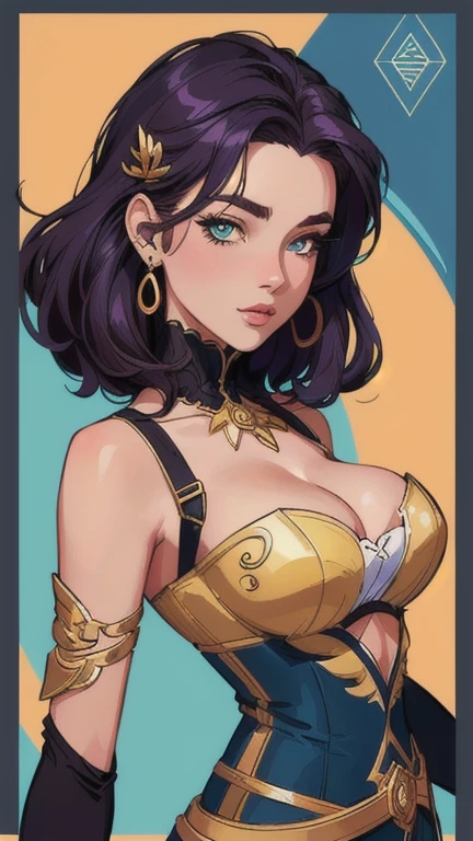 uma mulher com seios muito grandes e seios muito grandes, extremely detailed artegerm, style artegerm, artegerm and rossdraws, even model | artegerm, drawn in the style of artegerm, alena aenami and artegerm, artegerm style, trending artegerm, artegerm and warren louwFemale character in cartoon style Digital art style illustration Cartoon image of a woman .Ilustra??o estilo desenho animado, estilo de arte dos desenhos animados, Ella Purnel lestilo Cartoon style digital illustration artgerm style cartoon art style, digital illustration style, design de personagens altamente detalhado, arte digital detalhada coragem, Forest fan art, Design de personagens de retrato, beautiful digital illustration, retrato de alta qualidade, Arte em quadrinhos, mulher jovem cabelo com transas lindas . Beautiful lined eyes Medium large bust and wonderful sexy clothes. image expression of sexual desire from the waist to the illustration Ella Purnellstyle Cartoon style digital illustration artgerm style