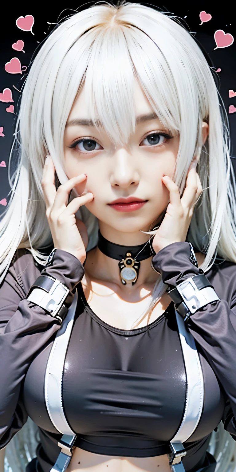 (masterpiece, highest quality:1.2), (8K Ultra HD, 16k, 32k, Ultra-high resolution), (Realistic:1.37), (RAW Photos), Ultimately realistic, Ultimately realistic details, Ultimately realistic texture, Ultimate in exquisite detail, Ultimately realistic lighting, Ultimately realistic shadow, Japanese Girls, Extremely cute face, Ultimate RAW Skin, Ultimately realistic eyes, (mechanical:1.4), (armor), whole body, Wide Shot